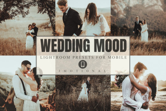 Download 8 Wedding Mood Mobile Lightroom Presets - Mobile Collection
