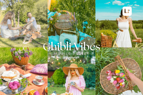 Download Ghibli Vibes - Preset Lightroom Mobile - Mobile Collection